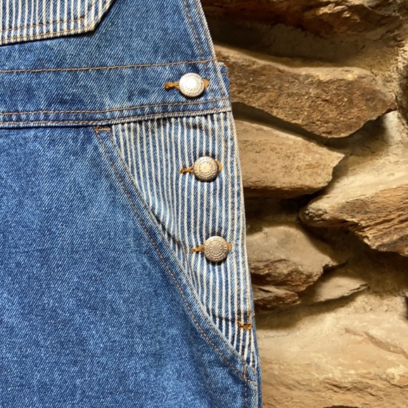 Vintage North Blue West Carpenter Denim Overalls - Picture 3 of 11
